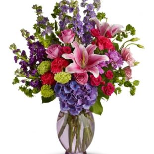 Beauty Flower arrangement from locally owned lake oswego florist artistic flowers