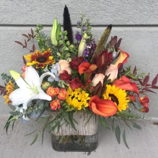 Harvest Sunshine Flower arrangement from trusted and locally owned Lake Oswego, OR florist Artistic Flowers