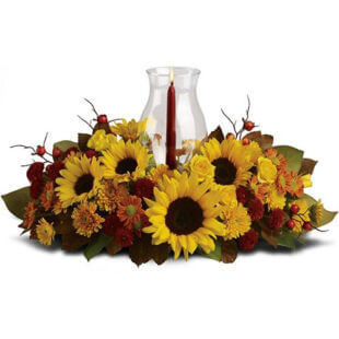 artistic-flowers-decor-lake-oswego-and-portland-flowers-thanksgiving-holiday-fall-sunflower-centerpiece