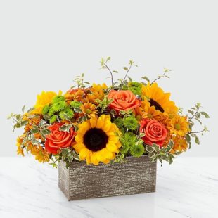 Rustic Chic Arrangement Flower arrangement from locally owned lake oswego florist artistic flowers