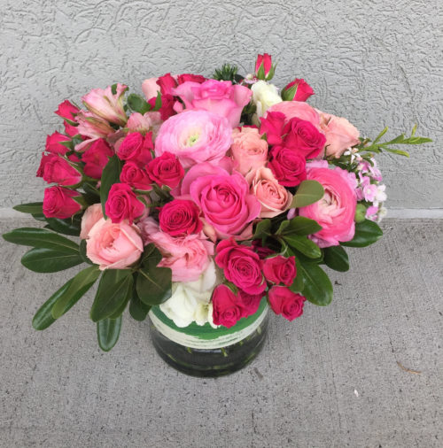 Precious Love Flower arrangement from locally owned lake oswego florist artistic flowers